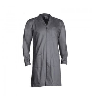 Charcoal Rougevif school workshop coat with three pockets